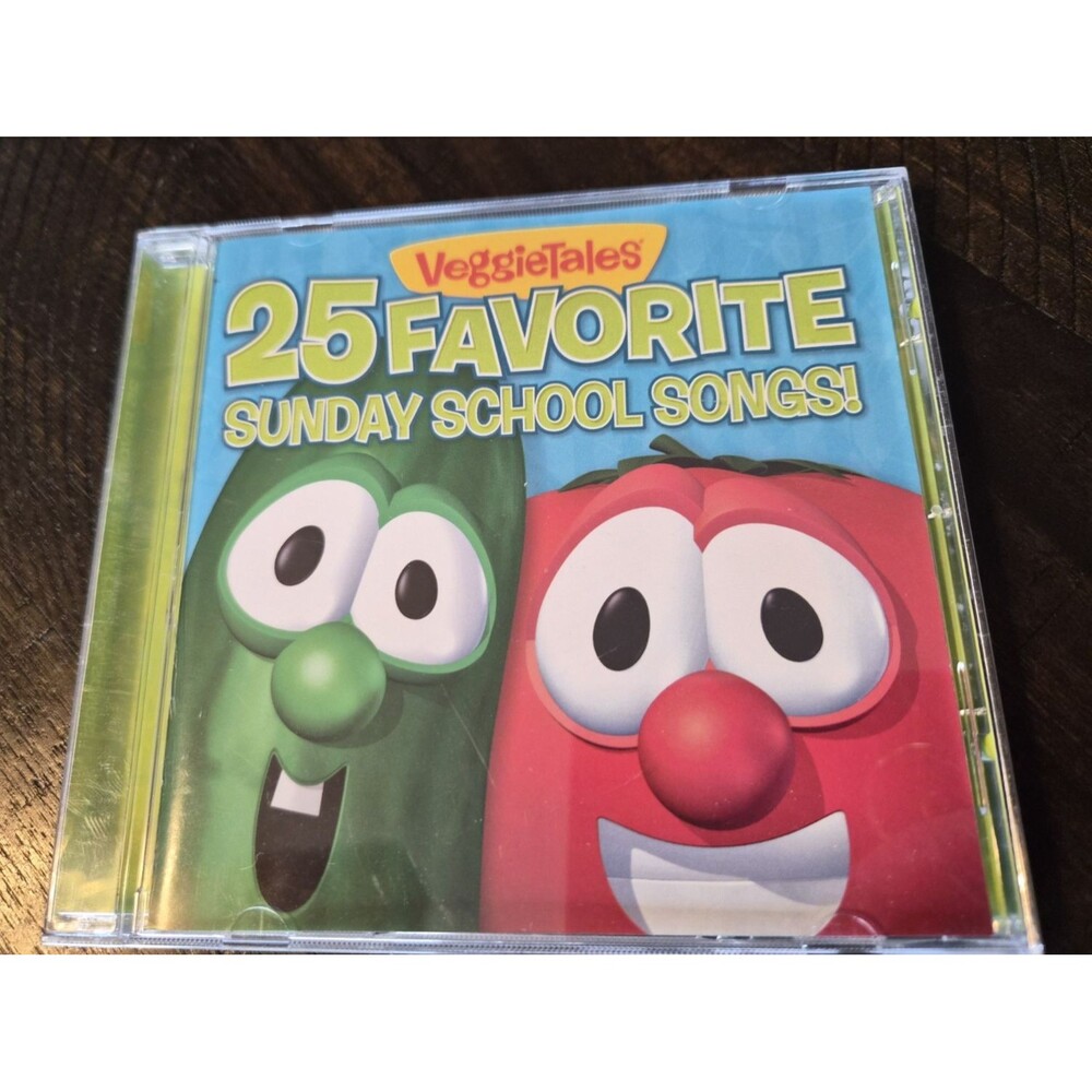Veggietales: 25 Favorite Sunday School Songs! (CD, 2009) BRAND NEW